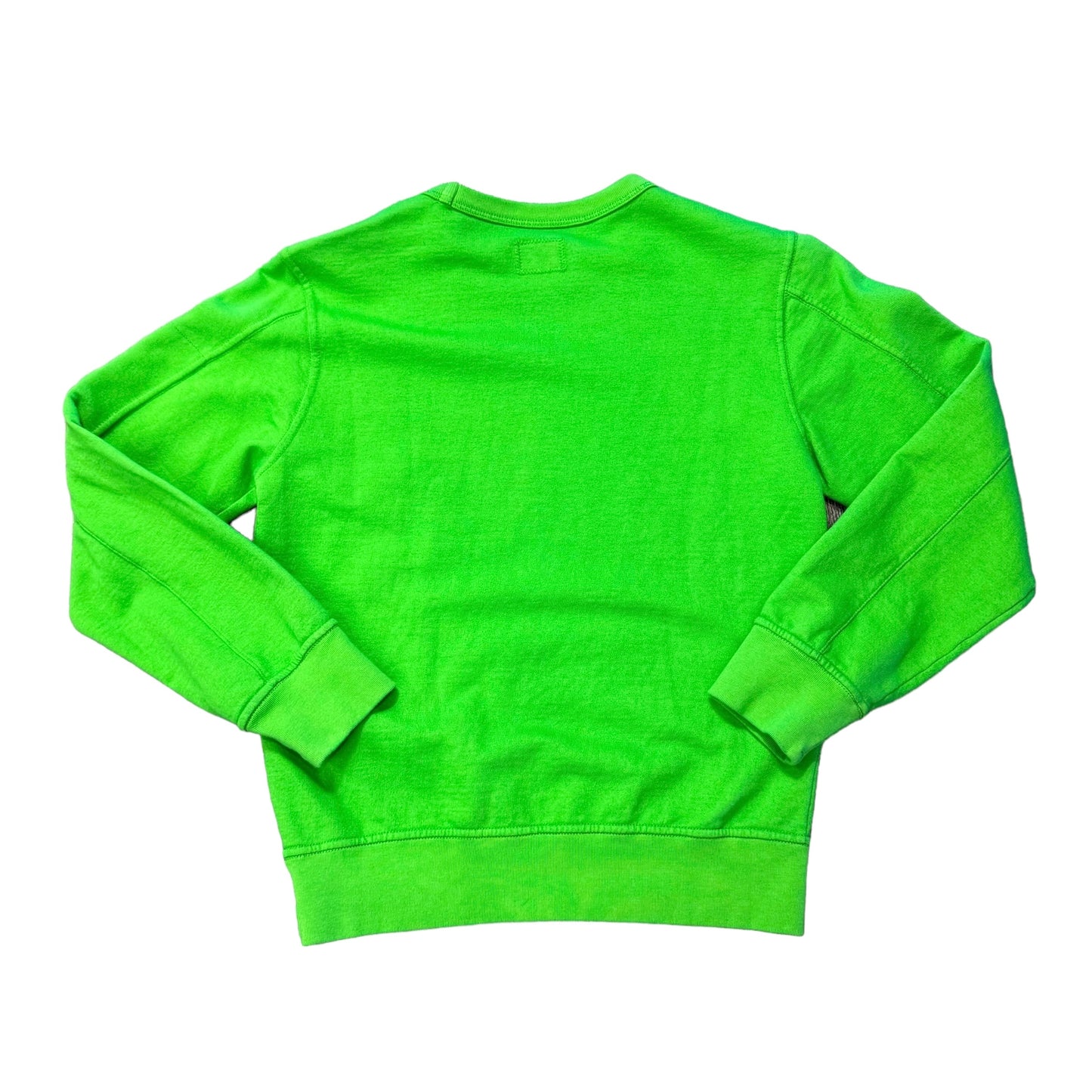 Cp Company Kids Classic Green Light Fleece Lens Jumper