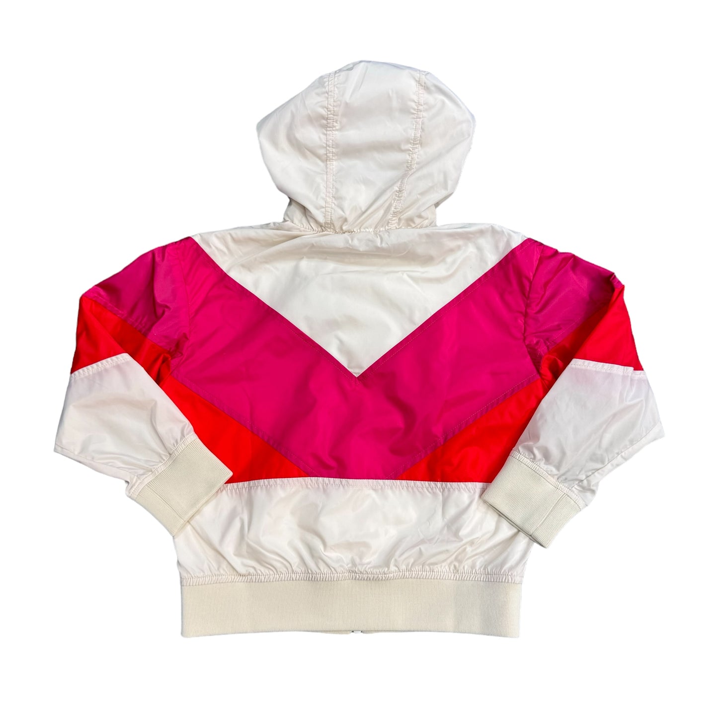 Palm Angels Kids White Colour-Block Jacket