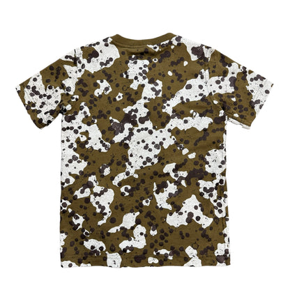 Stone Island Junior Underwater Camo Embroidered Logo TShirt