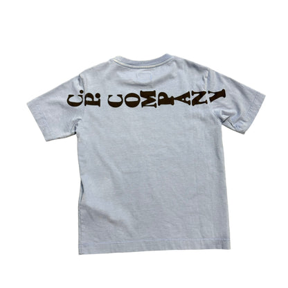 Cp Company Kids Blue Spell Out design TShirt