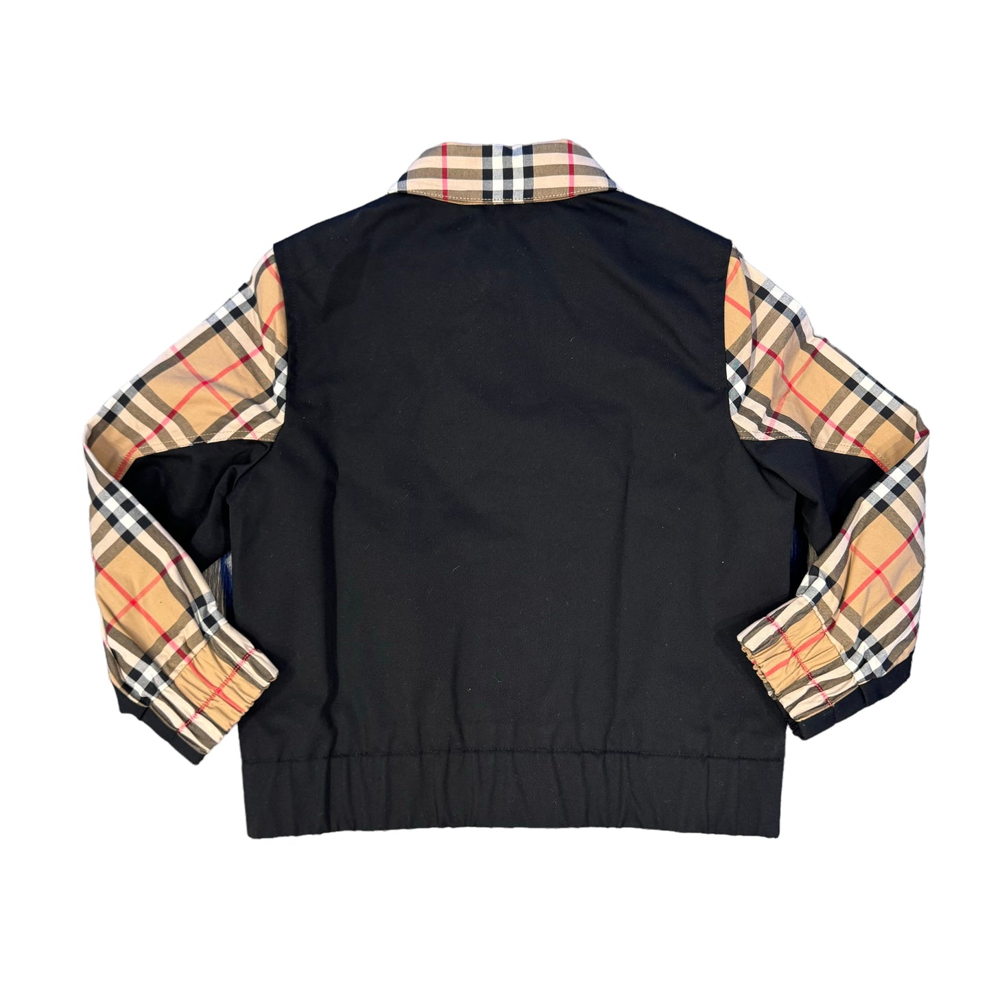 Burberry Kids Beige Arch Check Overshirt Jacket