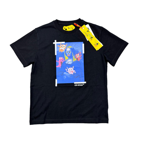 Off-White Kids Black MonsterLisa TShirt