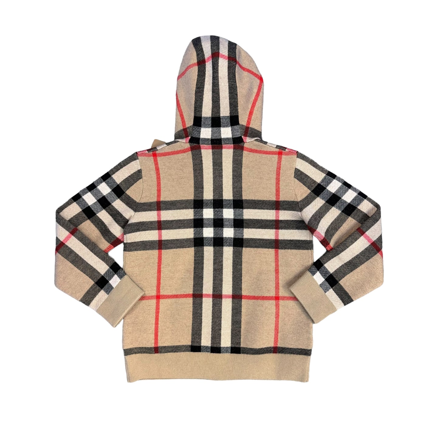 Burberry Kids BPU Gerard Checj Zip-Up Hoodie