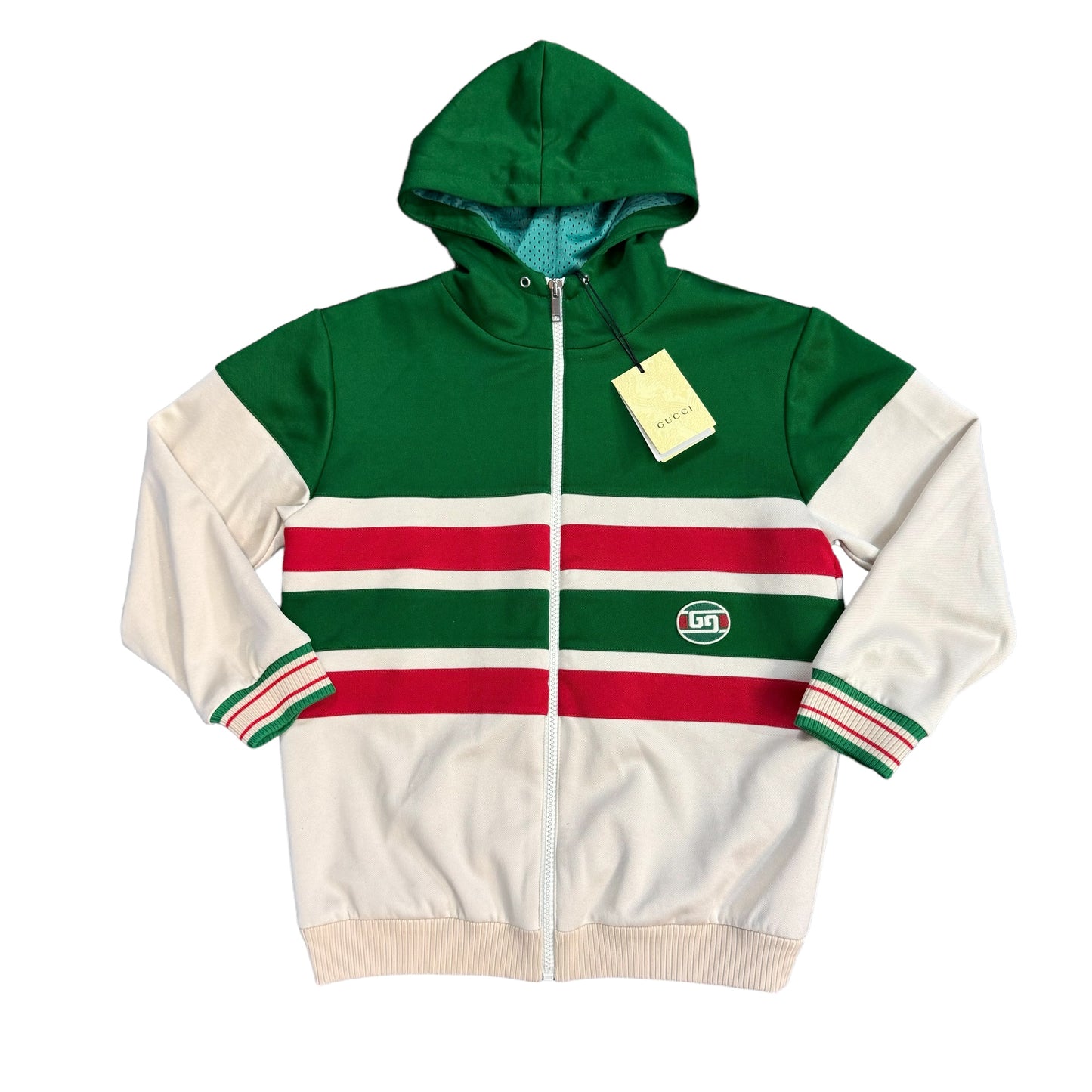 Gucci Kids Multi Coloured Hooded Track Jacket