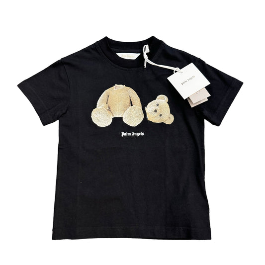 Palm Angels Kids Black Classic Teddy Bear TShirt