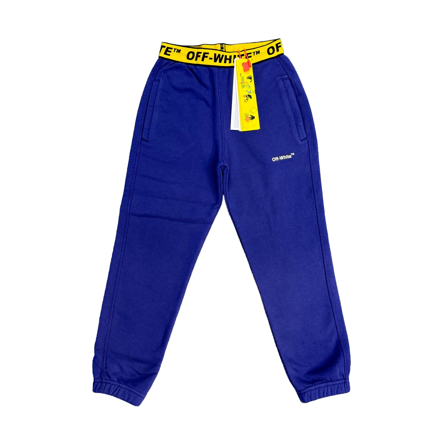 Off-White Kids Navy Blue Tape Industrial Joggers