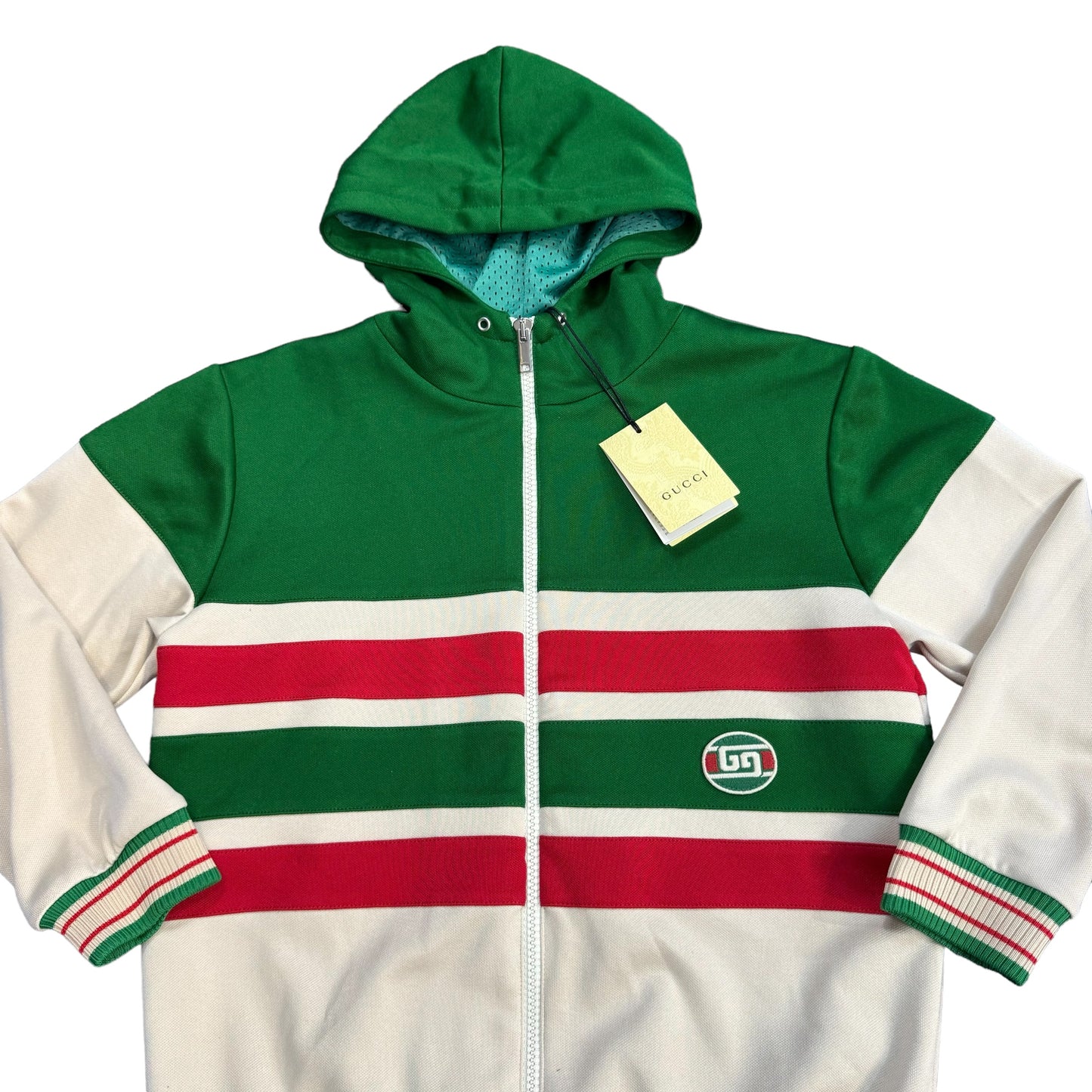 Gucci Kids Multi Coloured Hooded Track Jacket