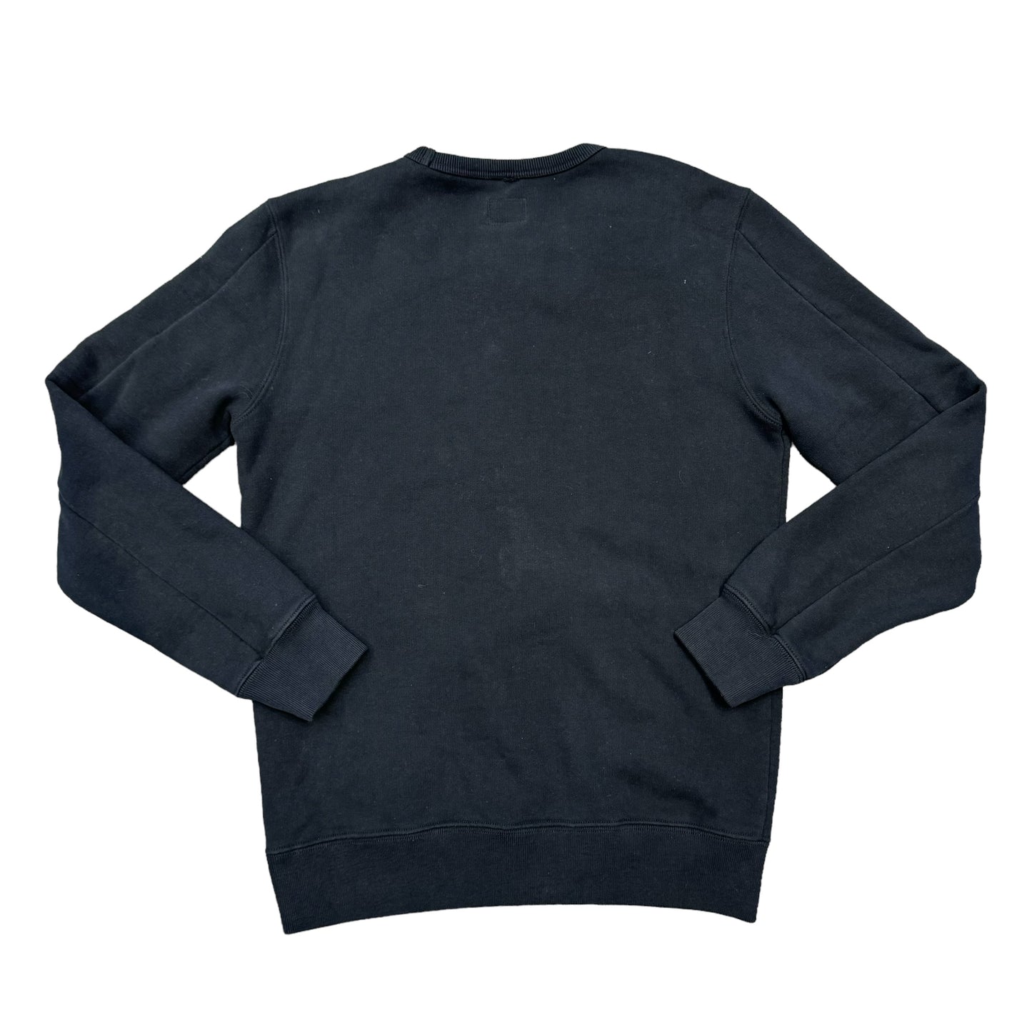 CP Company Kids Black Logo-Spell Out Crewneck Jumper